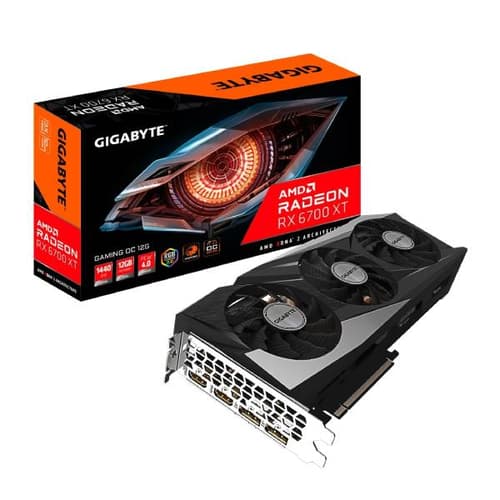Gigabyte Radeon RX 6700 XT Gaming OC 12GB GDDR6 192-bit Gaming Graphics Card